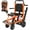 Orange, variant on Powered Wheelchair, Stair Climbing Wheelchair, Mobile Stair Lifts for Seniors, Load Capacity 480lbs, Foldable