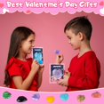 thumbnail image 4 of Arfun Paquete de 28 tarjetas con gemas para San Valentín para niños, 4 of 8