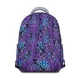 thumbnail image 3 of "Hippie Boho Print Backpack - Durable College Bookbag with Laptop Sleeve, Large Capacity for Campus, Library & Weekend Adventures", 3 of 6