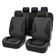 thumbnail image 1 of Funda de asiento de coche de color azul zafiro rojo, general, cuero de PU, cuero artificial, costura de PVC, 1 of 5