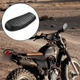 thumbnail image 3 of Slitstarkt Motorcykel Platt Brat Säte Sadel för Cafe Racer Universal, 3 of 5