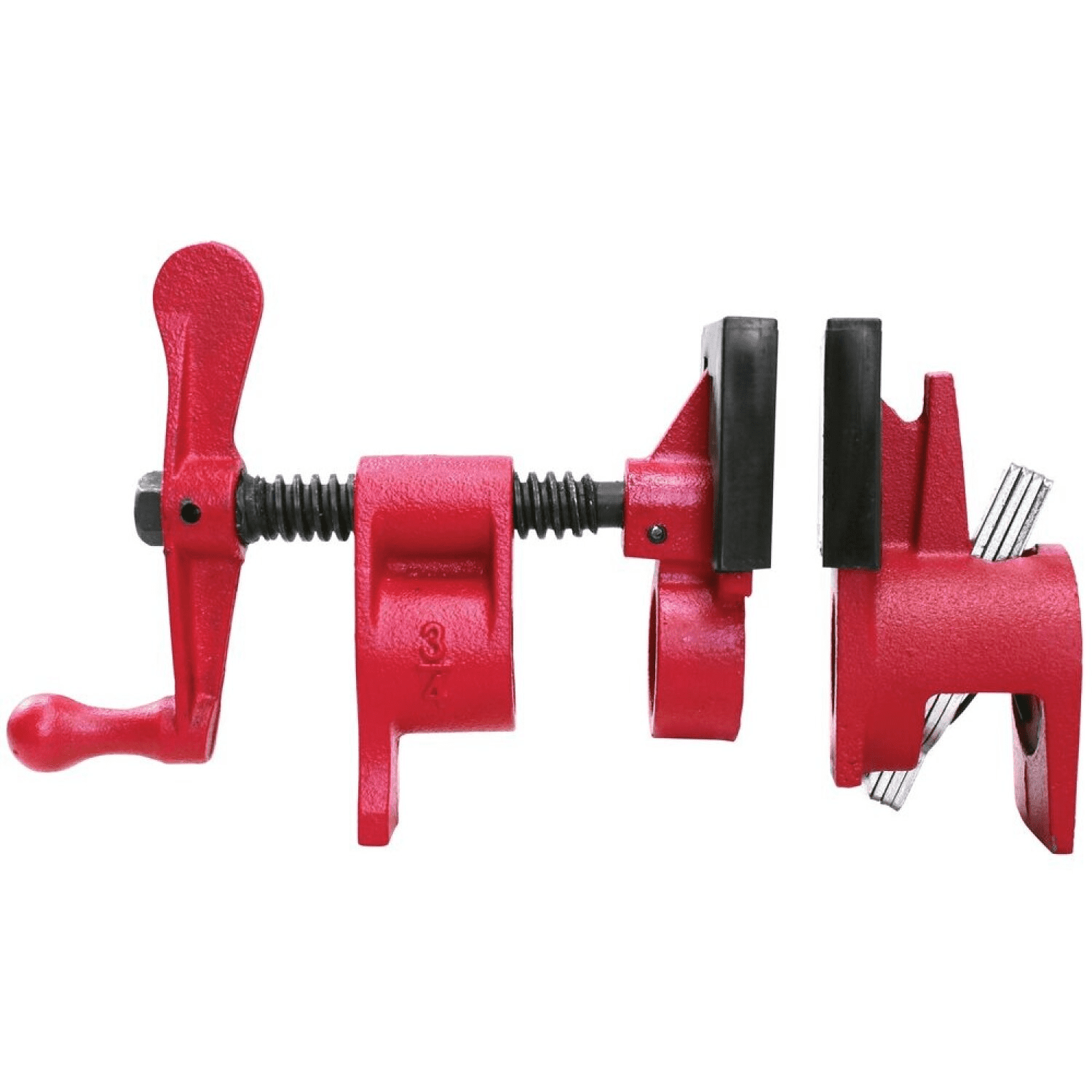 Bessey Bar Clamp, Cast Iron Handle and 1 1/2 in Throat Depth PC12-2