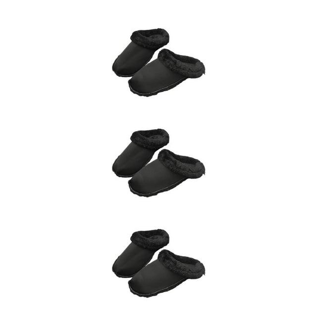 Youkk Polyester Soft Winter Insole For Shoes Non-Slip And Convenient Non-Slip Insole Lining Winter Insoles black 42-43(260mm) 3Set