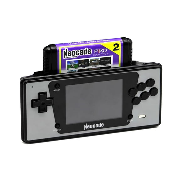 Retro Handheld Game Console for Sega Genesis, 12 MD Games in Cartridge and 18 Built-in PIKO Licensed Video Games Support HDMI Output 1800mAh Battery
