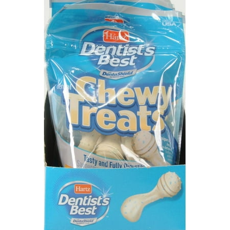 UPC 032700125400 product image for Hartz Dentist's Best Dental Chewy Dog Treats, 6ct | upcitemdb.com