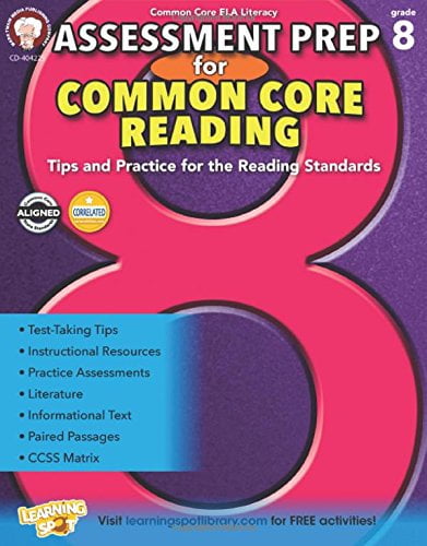 Pre-Owned Mark Twain - Assessment Prep for Common Core Reading, Grade 8 ...