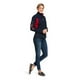 thumbnail image 1 of Chaqueta ARIAT New Team Softshell para Mujer Azul Marino Talla L, 1 of 5