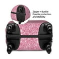 thumbnail image 2 of Yiaed Glitter Pink Print Travel Luggage Cover Suitcase Protector Fits 18-32 Inch Luggage Wheel Covers Patterned Elastic Luggage Anti-scratch（No luggage）-Large, 2 of 5