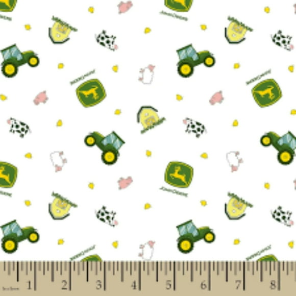 John Deere Fleece Fabric
