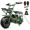 Green, variant on FRP 99cc 4-Stroke Gas Mini Bike with Rear Cargo Racks, Pull Start Mini Dirt Bike for Ages 13+, Rear Disc Brake, Up to 28 MPH, 220 lb Capacity, Utility Hauler Style – Red