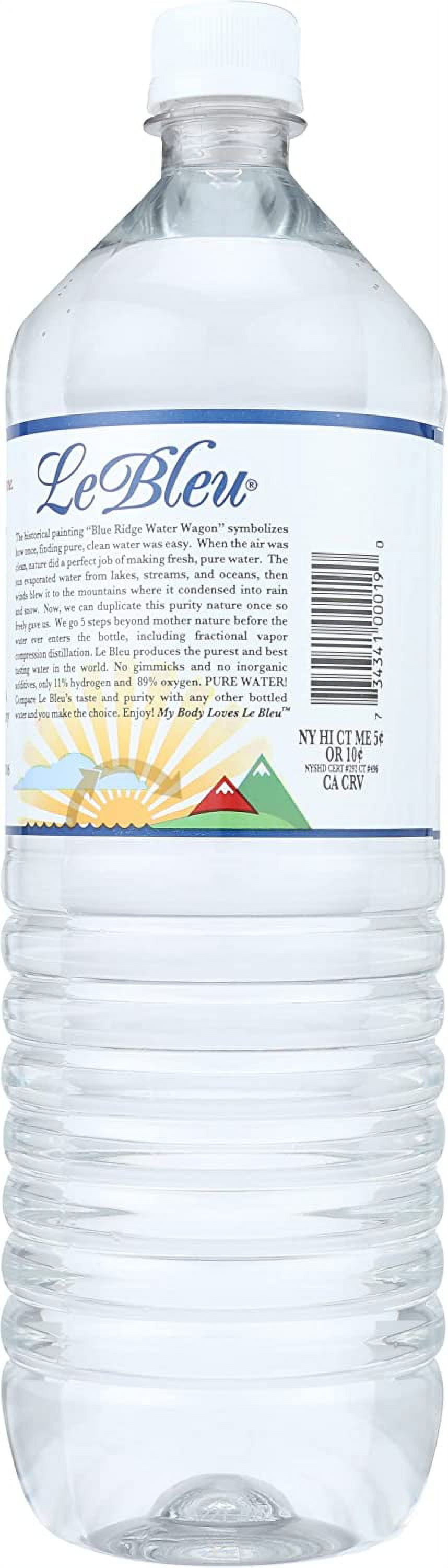 Le Bleu Ultra Pure Water, 50.7 Fl Oz, Bottle