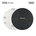 thumbnail image 2 of Uxcell 5 Inch 150 Grit Hook and Loop Wet Dry Usable Silicon Carbide C-Weight Backing  Sanding Disc 10Pack, 2 of 5