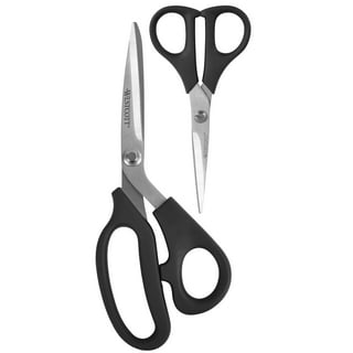 NOGIS 8 Inch Heavy Duty Scissors for Office, Langmingde All Purpose  Stainless Steel Sewing Scissors with Comfort Grip for Fabric Cutting  Cardboard