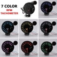 thumbnail image 3 of Car Tachometer, 5in Tacho Gauge LED  Light  for 4 6 8 Cylinder Vehicles, 3 of 8