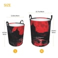 thumbnail image 3 of Red Moon Wild Laundry Hamper Small Storage Basket/Toy Organizer/Dirty Clothes Bucket, 3 of 5