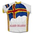 thumbnail image 2 of Aland Islands Flag Short Sleeve Cycling Jersey  for Men - Size 4XL, 2 of 3