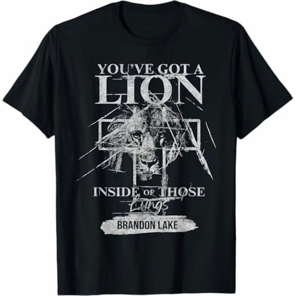Let Your Lion Out Brandon Lake Merch Praise Jesus T-Shirt