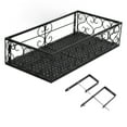 thumbnail image 2 of Flower Stand, Balcony Flower Rack Hanging Flower Pot Hanger Hanging Wrought Iron Fence Indoor Windowsill Succulent Shelf Balcony Flower Pot, 2 of 8