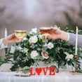 thumbnail image 2 of Shisuyan Valentine Centerpiece Romantic Atmosphere Creation Synthetic Material Red 1 Set, 2 of 9