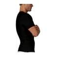 thumbnail image 3 of Men's Insta Slim TS00Z1 Compression Crew Neck T-Shirt With Side Zipper (White 3XL), 3 of 12