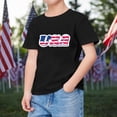 thumbnail image 2 of Gerichy Boys Tshirts,Boys 4th of July Shirt American Flag Shirts Kids Girls Boys 4th of July Patriotic Tshirts Cotton Short Sleeve Round Neck Tshirt Celebrate Indenpendence Day Tops, 2 of 4