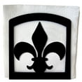 thumbnail image 2 of Village Wrought Iron Fleur-de-lis - Metal Coated Napkin Holder, 2 of 2