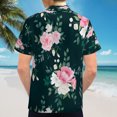 thumbnail image 6 of High Quality Hawaiian Shirts for Men Short Sleeve Aloha Beach Shirt Floral Summer Casual Button Down Shirts Blouses VEA4MS, 6 of 7
