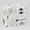 White, variant on Invicto Snowstorm Boxing Training Gloves – Sparring, Heavy Bag, Wrist Support