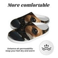 thumbnail image 6 of Haiem Steampunk Squirrel Pilot Print Women's Fuzzy Memory Foam House Slipper Cozy Home Footwear Non-slip Winter Slippers-35/36, 6 of 7