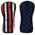 thumbnail image 7 of 1Pair Squat 7mm Knee Sleeves Pad Support Gym Sport Compression Neoprene Knee Protector CrossFit Weightlifting Multi-Color Option (002,L), 7 of 7