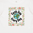 thumbnail image 4 of Inktastic Earth Day Every Day 2025 Environmental Girls Baby T-Shirt, 4 of 5