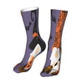 thumbnail image 6 of Cauagu Halloween Gnomes Pattern Fun Novelty Crew Socks,Casual Athletic Socks Neutral Socks Cozy Crew Socks Christmas Gift, 6 of 7