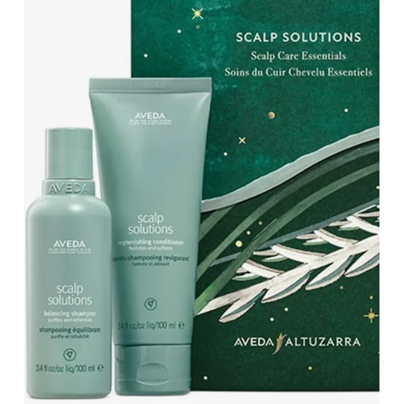 Aveda Scalp Solutions Balancing Shampoo and Replenishing Conditioner Duo 6.8 fl oz ( 3.4 fl oz each )