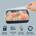 thumbnail image 5 of Bentgo Prep 20-Piece Meal Prep Containers with Lids, 1-Compartment Reusable Food Storage Set, Microwave & Dishwasher Safe, BPA-Free, 5 of 10