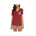 thumbnail image 2 of Zupora Women's Shorts Pajama Set Short Sleeve Sleepwear Nightwear, 2 of 4