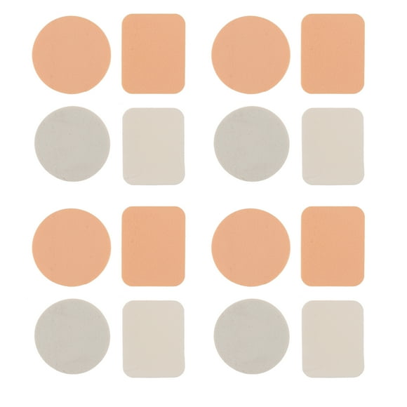EeaseMX 20 esponjas de maquillaje, aplicadoras de colorete y base (estilo aleatorio)