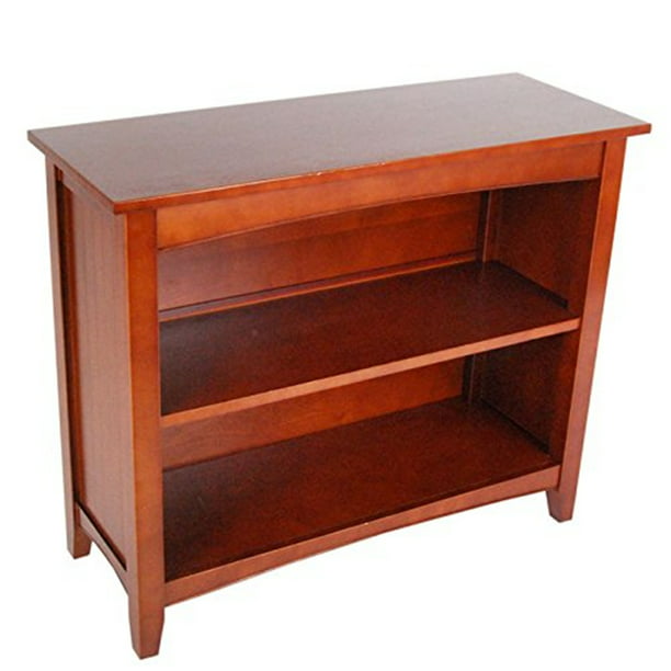 Shaker Cottage Bookcase Cherry, Solid Cherry Shaker Bookcase