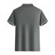 thumbnail image 5 of Camisa Hawaiana para Hombres Casual Delgado Cuello de Vuelta Color Sólido Manga Corta, Camiseta Blusa para el Verano, 5 of 7