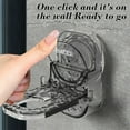 thumbnail image 5 of Gumesh Suction Cup Shower Organizer - No-Drill Wall Mount for Shampoo & Detergent Bathroom Storage, 5 of 8