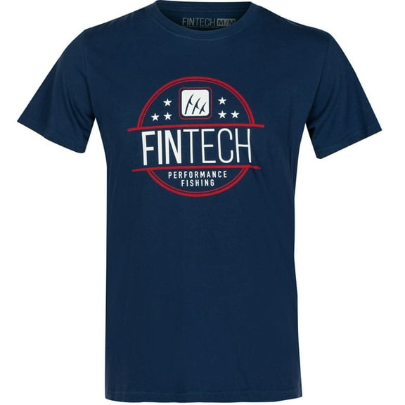 Fintech FPF Rising Graphic T-Shirt - XL - Dress Blues