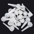 thumbnail image 1 of 20PCS 10ml White Plastic Measuring Spoons Scoop, 1 of 7