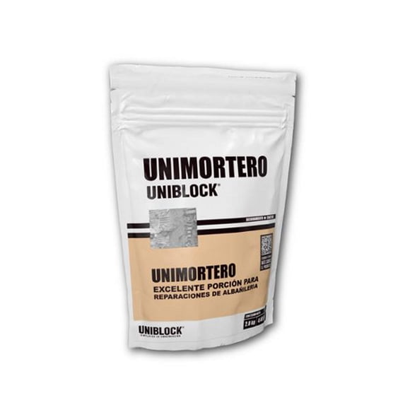 mortero uniblock 2kg