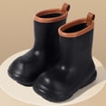 thumbnail image 3 of YTCAMLO Kids Mid Calf Rain Boots, Waterproof Matte Wellies for Toddler Boys Girls, Non Slip Soft Thick Sole Outdoor Rainboots, 3 of 7