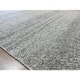 thumbnail image 4 of Hand-Knotted Wool Natural White  Modern Contemporary flatweave Rug, Made in India, 4 of 5