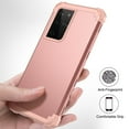 thumbnail image 6 of Samsung Galaxy S21 Ultra Case, Dteck Heavy Hybrid Rugged Shockproof Case, Support Wireless Charging, 3 in 1 Full Protective Cover for Samsung Galaxy S21 Ultra 5G, Rosegold, 6 of 7