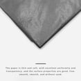 thumbnail image 3 of 10pcs Gift Packaging Tissues Smooth Flower Wrapping Papers Folding Packaging Tissues Solid Color Solid Color Gift Packing Covers, Black, 3 of 7