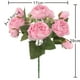 thumbnail image 2 of Flores artificiales, plantas, arreglos florales de seda, ramos de boda, decoraciones Rosado, 2 of 9