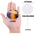 thumbnail image 2 of RYLABLUE Oil Painting Style Butterfly Close Up Set of 2 Car Coaster for Drinks, Absorbent Ceramic Stone Coasters Cup Mat with Cork Base for Home Kitchen Room Coffee Table Bar Decor, 2 of 5