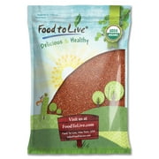 Organic Red Quinoa, 15 Pounds  Non-GMO, Raw, Kosher, Vegan  by Food to Live