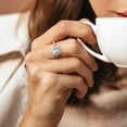 thumbnail image 5 of Everly Women's Diamond 14K White Gold Engagement Ring, 5 of 8